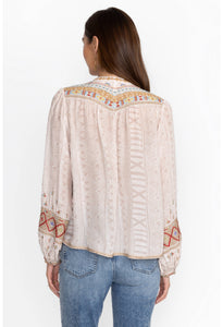 Johnny Was - Forest Fern Blouse - Grove