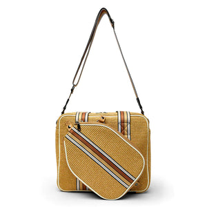 Think Royln - Sporty Spice Pickleball Bag - Dune Raffia