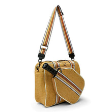 Load image into Gallery viewer, Think Royln - Sporty Spice Pickleball Bag - Dune Raffia
