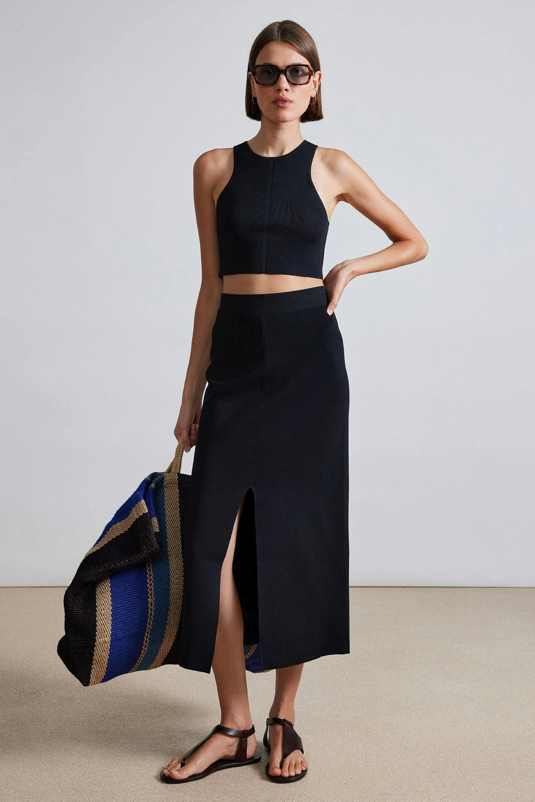 Apiece Apart - Carta Maxi Skirt - Black