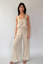 Load image into Gallery viewer, Natalie Busby - Long &amp; Lean Linen Pant - Stone
