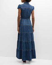 Load image into Gallery viewer, Alice &amp; Olivia - Miranda Maxi Denim Dress - Lola Blue
