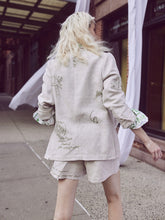 Load image into Gallery viewer, Lingua Franca - Waverly Linen Blazer - Natural
