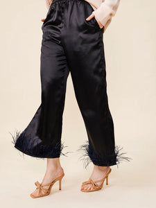 Lingua Franca - Hudson Lounge Pant - Coal