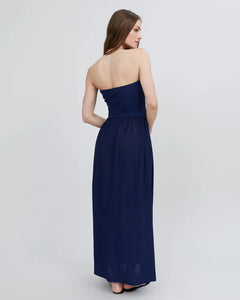 Solid & Striped - The Strapless Soglio Dress - French Navy