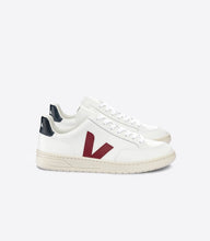 Load image into Gallery viewer, Veja - V12 Leather Sneaker - White Marsala Nautico
