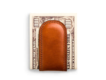 Load image into Gallery viewer, Bosca - Leather Money Clip - Amber
