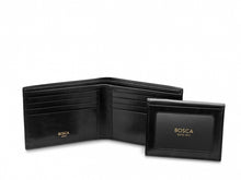 Load image into Gallery viewer, Bosca - Leather Credit Wallet - Black
