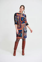 Load image into Gallery viewer, Joseph Ribkoff - Paisley Print Dress
