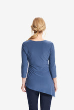 Load image into Gallery viewer, Joseph Ribkoff - Detail Tunic - Mineral Blue

