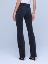 Load image into Gallery viewer, L&#39;agence - Marty High Rise Velvet Jean - Midnight
