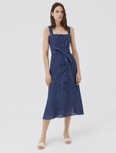 Load image into Gallery viewer, Marella - Nizza Linen Dress - Delave Blue
