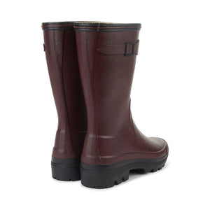 Le Chameau - Giverny Bottillon Jersey Lined Boot - Cherry