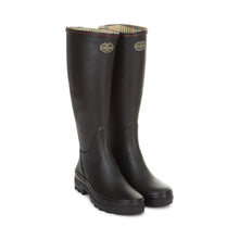 Load image into Gallery viewer, Le Chameau - Giverny Jersey Lined Boots - Noir
