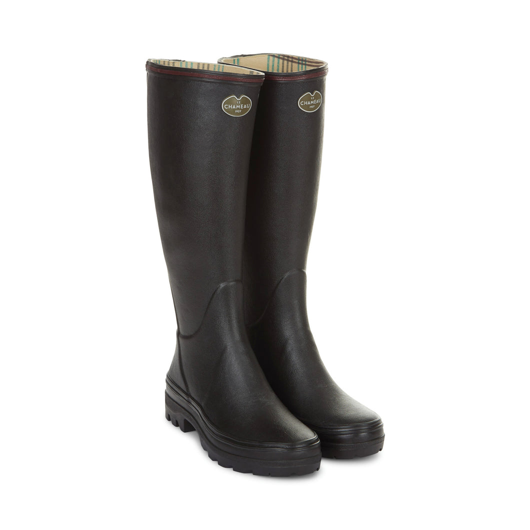 Le Chameau - Giverny Jersey Lined Boots - Noir