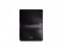 Load image into Gallery viewer, Bosca - Dolce Leather Calling Card Case - Black
