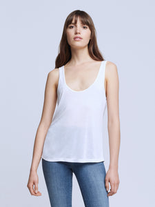 L'Agence - Perfect Scoop Neck Tank
