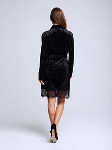 L'Agence - Kamari Wrap Dress - Black