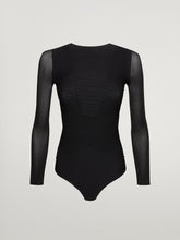 Load image into Gallery viewer, Wolford - Shaping Plissee String Bodysuit - Black
