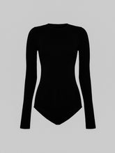 Load image into Gallery viewer, Wolford - The Round Neck Bodysuit - Black
