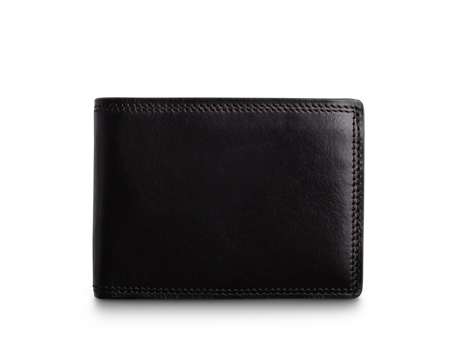 Bosca Men's Small Bifold Leather Wallet