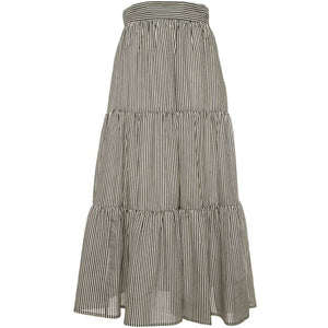 Marella - Rodano Skirt - Black Stripe