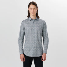 Load image into Gallery viewer, Bugatchi - James Pin Check OoohCotton Shirt - Cement
