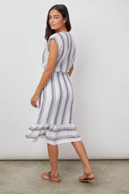 Load image into Gallery viewer, Rails - Ashlyn Dress - Aegean Blue Stripes
