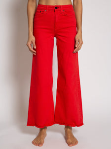ASKK - Wide Leg Jeans - Blazin Red
