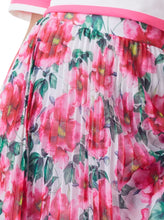 Load image into Gallery viewer, Alice and Olivia - Katz Sunburst Pleated Maxi Skirt - High Tea Floral
