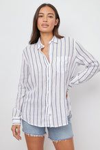 Load image into Gallery viewer, Rails Charli Button Down - Pineapple Stripes
