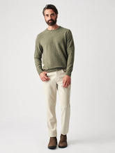 Load image into Gallery viewer, Faherty - Jackson Hole Crew Sweater - Olive Heather
