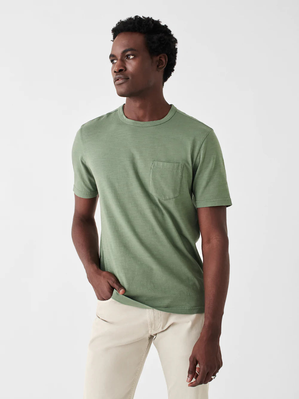 Faherty - Sunwashed Pocket Tee - Various Colors Available – Shooze