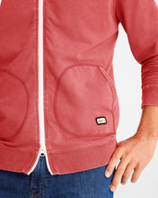 Load image into Gallery viewer, Johnnie O - Sampson Full Zip Hoodie - Malibu Red
