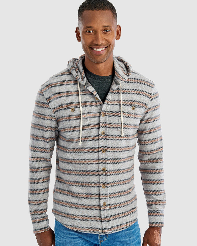 Mens striped cheap zip up hoodie