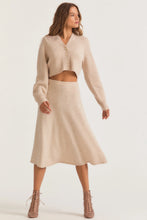 Load image into Gallery viewer, Love Shack Fancy - Hardin Midi Skirt - Wheat
