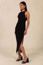 Load image into Gallery viewer, Misha - Marjorie Midi Dress - Black
