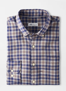 Peter Millar - Autumn Soft Cotton Sport Shirt - Greenwood Plaid
