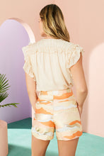 Load image into Gallery viewer, Marie Oliver - Phoebe Silk Blouse  - Soft Cream Stripe
