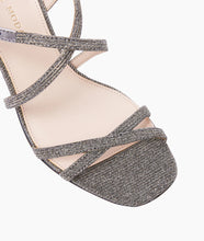 Load image into Gallery viewer, Pelle Moda - Noreen 2 High Heel - Smoke Glitter Textile
