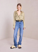 Load image into Gallery viewer, A.L.C. - Oakley Satin Top - Elmwood
