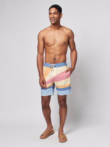 Faherty - Soleil Board Short Swimsuit - Sun & Wave