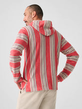 Load image into Gallery viewer, Faherty - Biarritz Hoodie - Berry River Stripe
