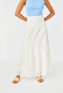Cartolina - L Bell Skirt - White