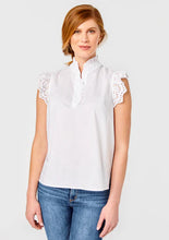 Load image into Gallery viewer, Cartolina - Vivienne Top - White
