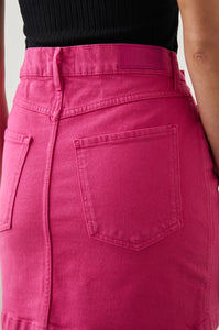 Rails - Canyon Denim Skirt - Hibiscus