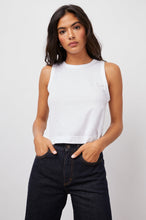 Load image into Gallery viewer, Rails - The Boxy Tank - White
