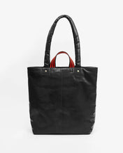 Load image into Gallery viewer, Clare V. - Travailler Magazine Tote - Black Nouvelle
