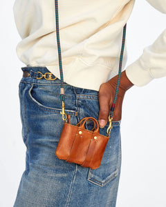 Clare V. Smooth Leather Waist Bag - Brown Waist Bags, Handbags