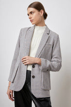 Load image into Gallery viewer, Rails - Windsor Blazer - Lilac Navy Mini Check
